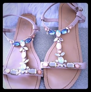 Rhinestones Sandals Madeline Stuart